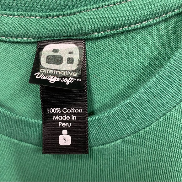 Green Sequin Oregon Girl Fitted Tee - Picture 4 of 4